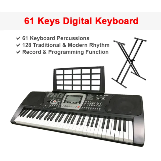 TECHNO (T-9700ig2) 61 Keys Digital Portable Keyboard